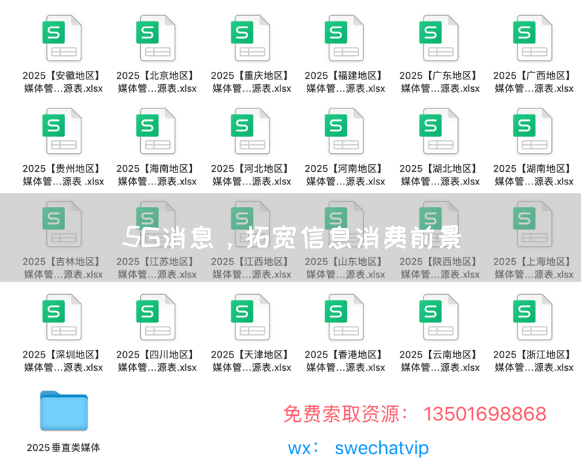 5G消息,拓宽信息消费前景