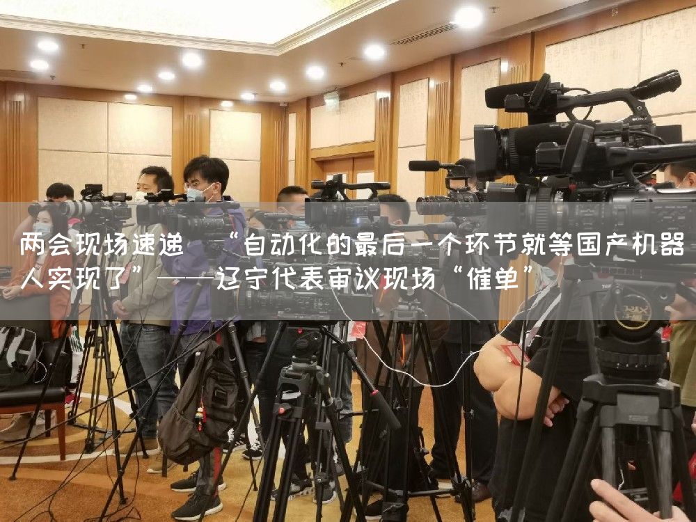 两会现场速递｜“自动化的最后一个环节就等国产机器人实现了”——辽宁代表审议现场“催单”(图1)
