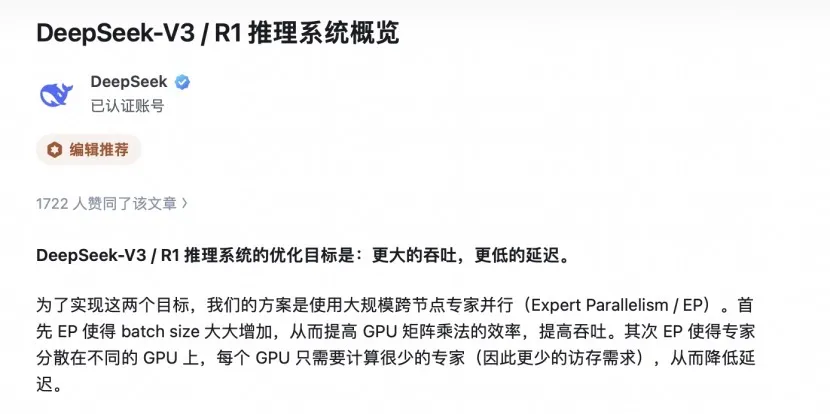 DeepSeek首次披露：理论成本利润率545%！(图1)