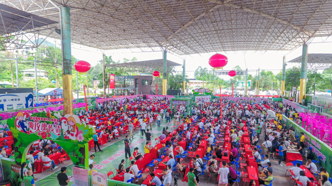 东莞观音山八月上演“浪漫大戏”，吸引众多爱侣打卡(图5)