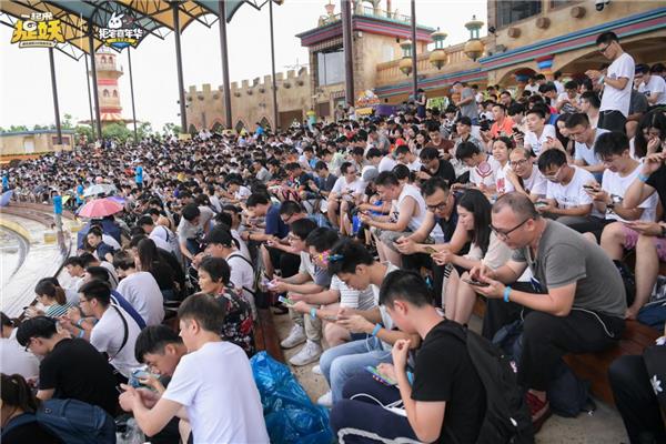 《一起来捉妖》嘉年华背后:拒宅文化开启了怎样的想象空间?(图11) 《一起来捉妖》嘉年华背后:拒宅文化开启了怎样的想象空间?(图11)