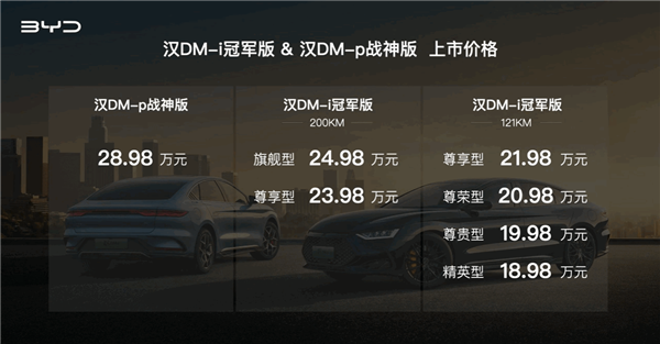 官改史上最酷炫的汉！比亚迪汉DM(图1)