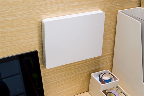 中兴晴天墙面路由器上手：新一代WiFi 6穿墙神器(图9)
